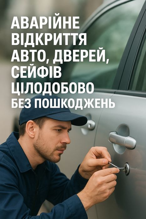 Аварийное открытие замков сейфы и авто.