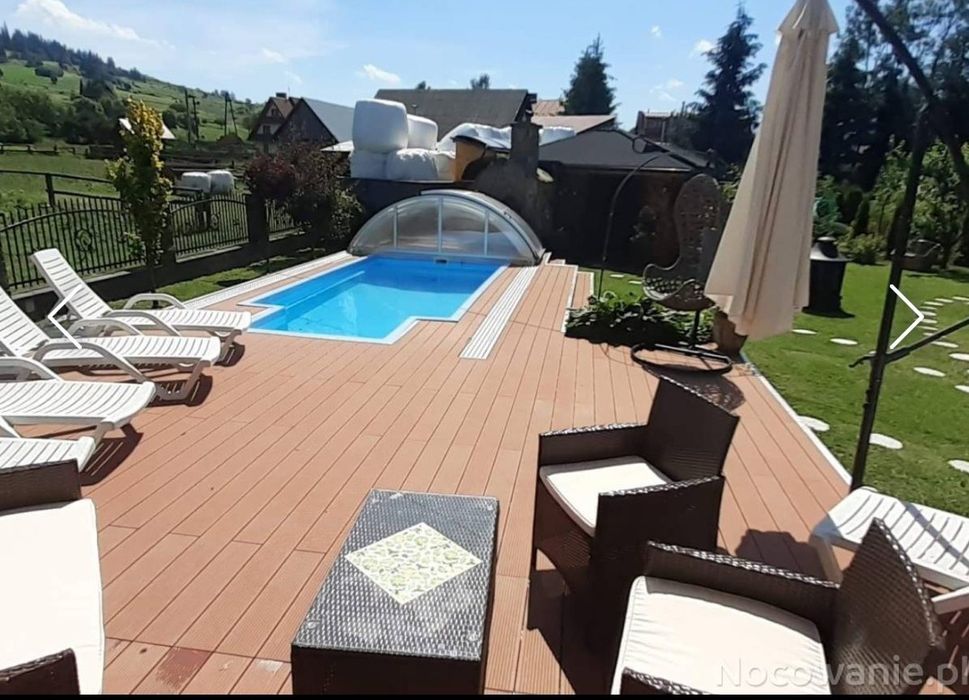 Domek w górach z basenem