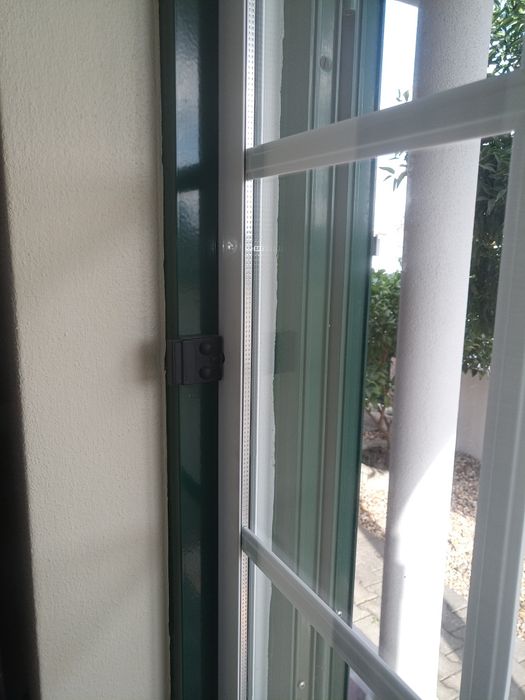 Janelas de alumínio, vidro duplo