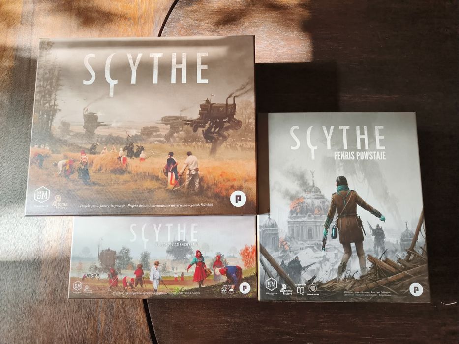 Gra Planszowa Scythe + dodatki