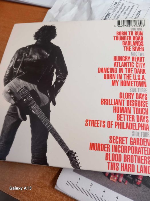 Bruce Springsteen greatest hits vinyl replica