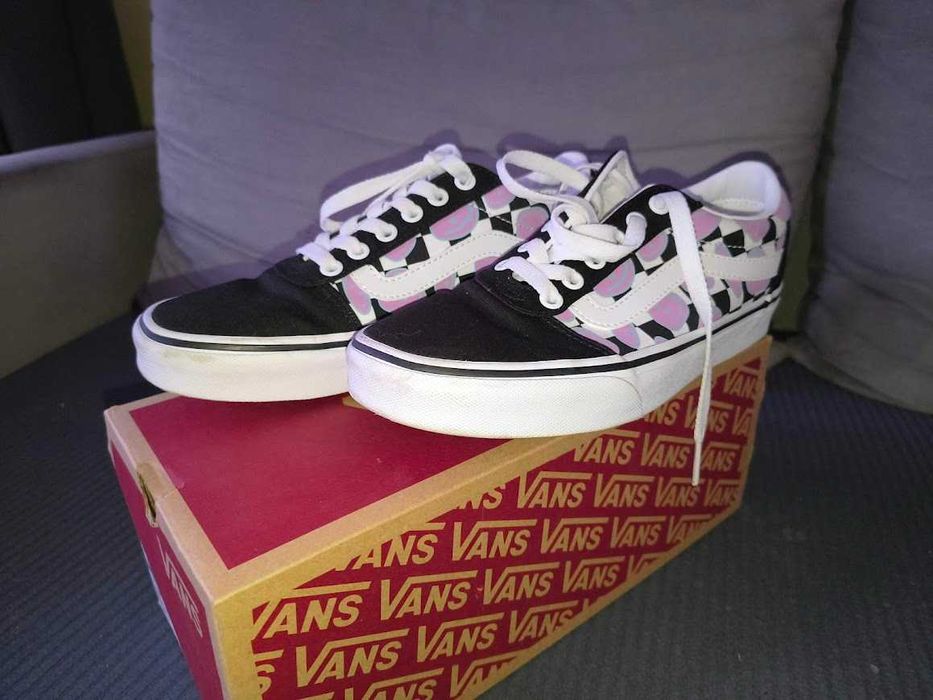 Trampki Tenisowki Vans  Happy Checkerboard Multi rozmiar 37