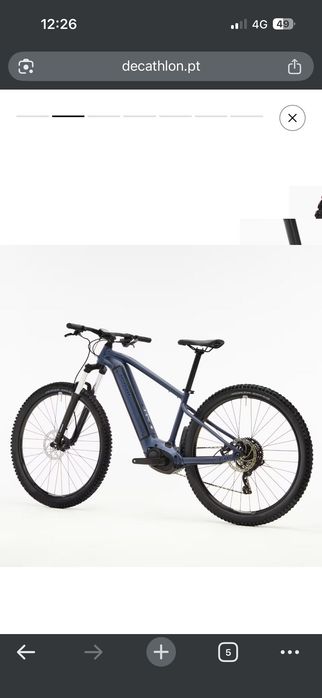 Bicicleta BTT Elétrica Semirrígida 29" - ROCKRIDER
