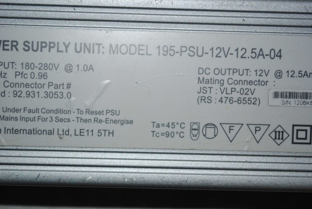 Transformator Zasilacz MODUŁOWY LED 100 W 12V 5A / 7A / 8,5A / 12,5A
