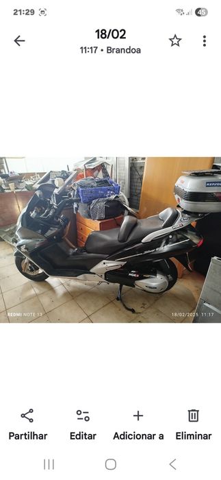 Mota honda silverwing