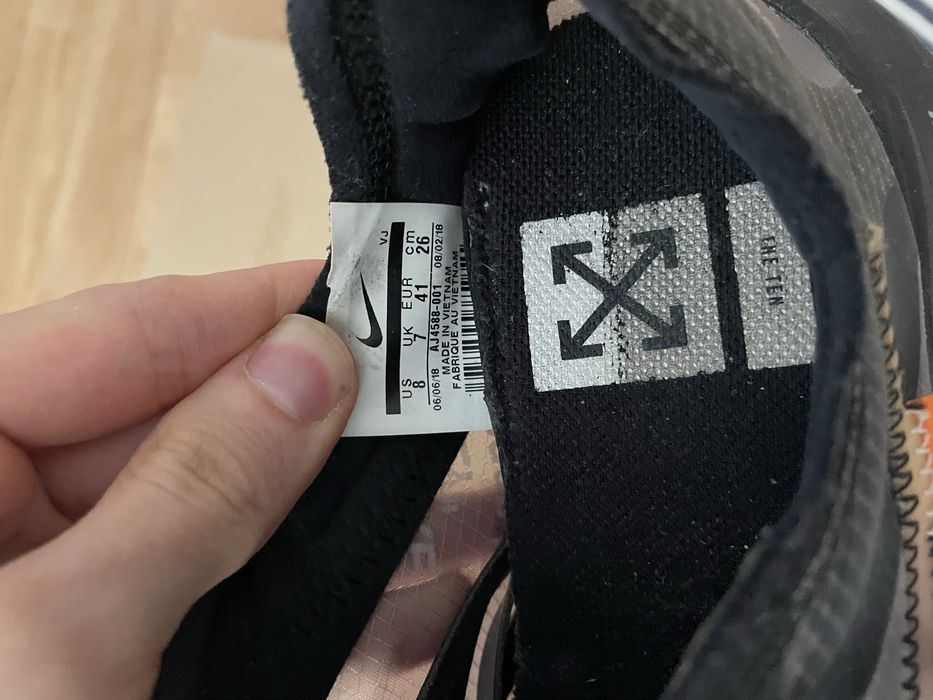 Nike off white zoom fly 41 eu