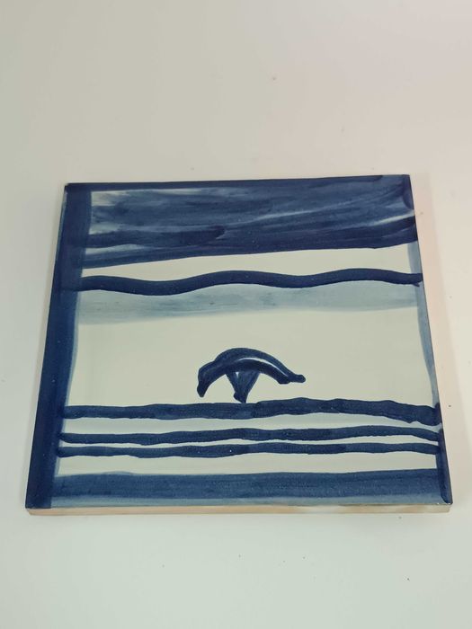 Azulejo da Fundação Arpad Szenes - Vieira da Silva D27