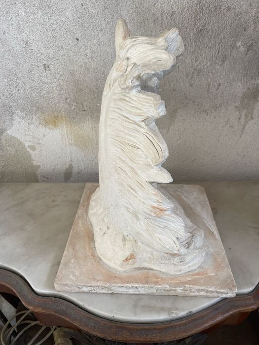 Escultura Decorativa – Cabeça de Cavalo em Gesso
