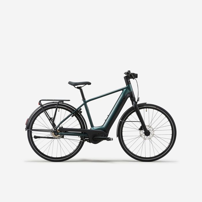 BICICLETA ELÉTRICA DE CIDADE COM MOTOR AUTOMÁTICO OWURU QUADRO ALTO