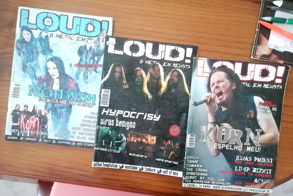 Revistas LOUD! (2003, 2004 e 2005)