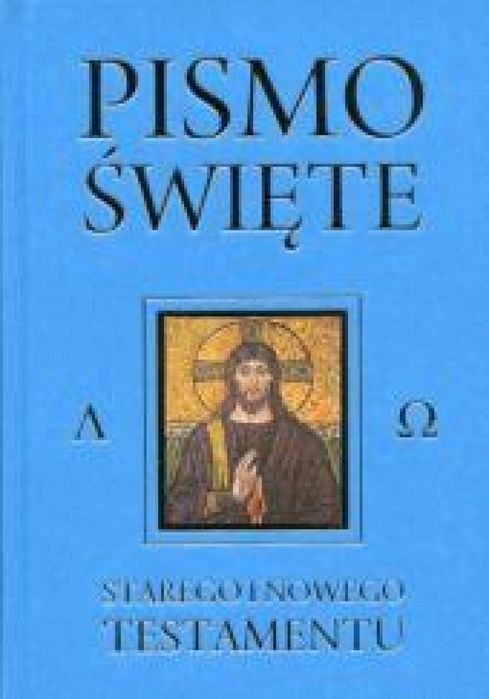 Pismo Święte Starego i Nowego Testamentu niebieski Wydawnictwo