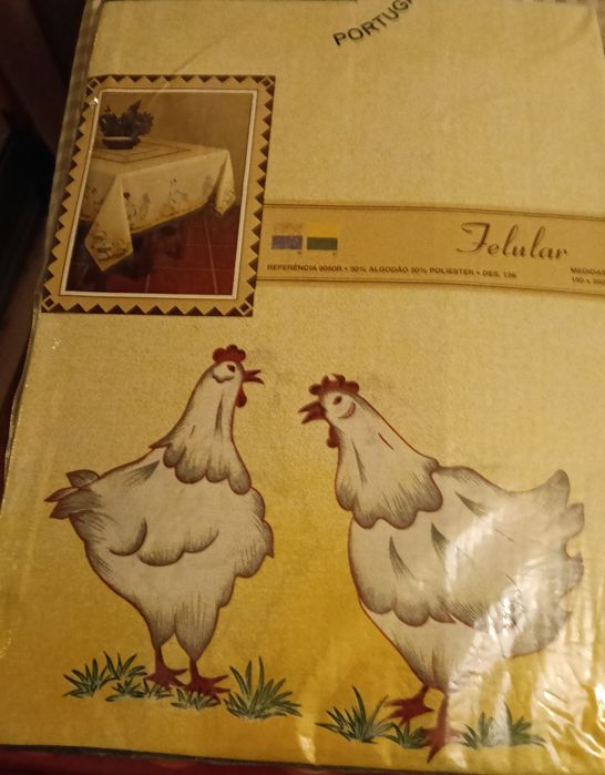 Toalha de mesa 100% algodão