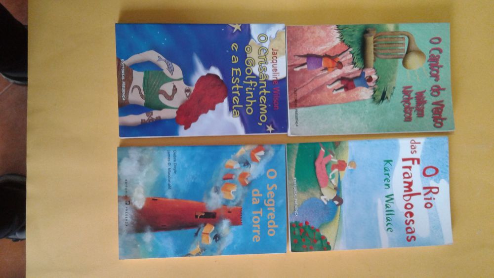 15 livros da coleção Estrela do Mar (Editora Presença)