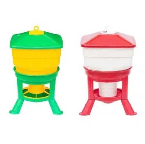 Poidło i karmidło automatyczne dla drobiu, kur 30 L Hitowy Zestaw