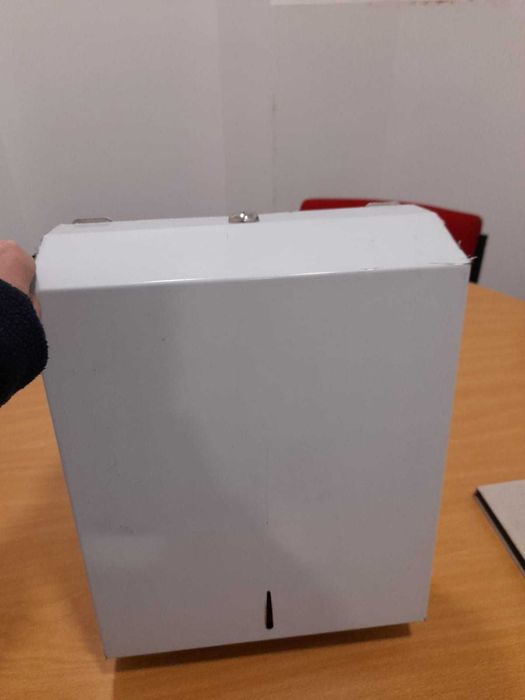 Dispensador papel de mãos/ toalhitas zig zag  inox A725