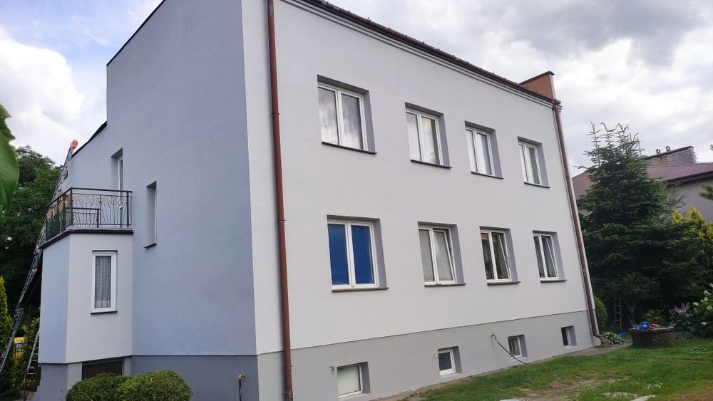 Malowanie elewacji i ogrodzeń