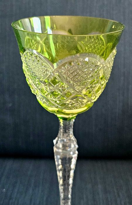 Taça de cristal Val Saint Lambert