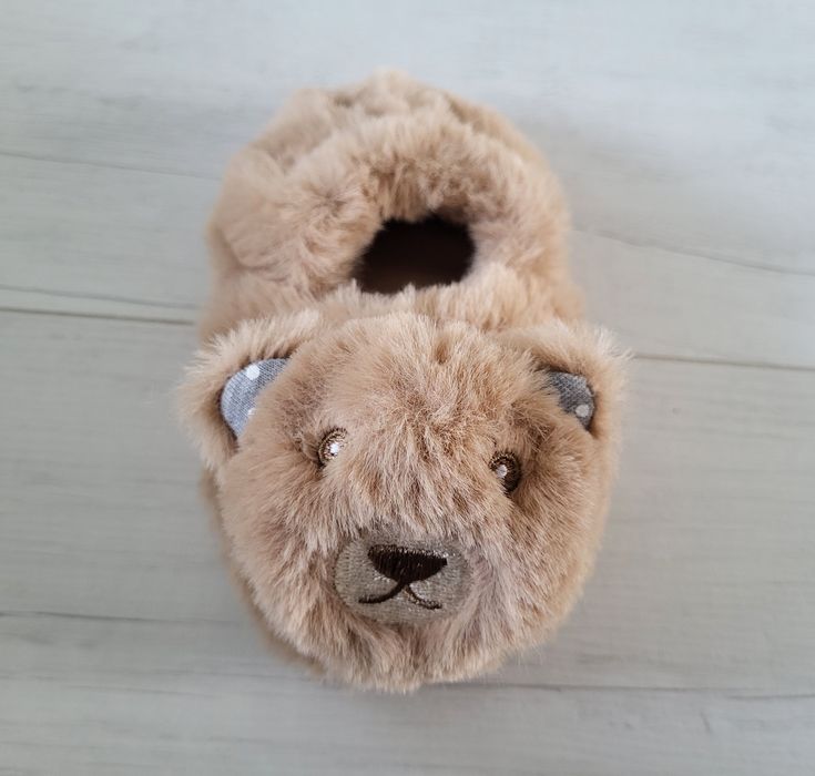 Buty niemowlęce dziecięce 20 21 nowe misie kapcie domowe niechodki