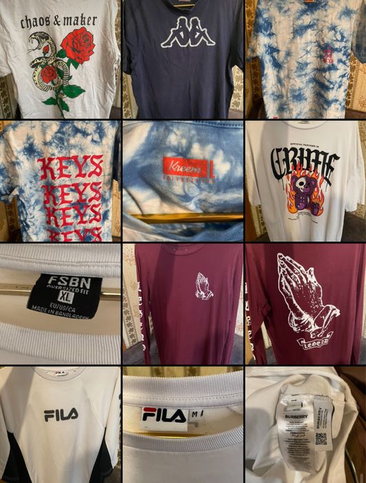 Футболки,кофты(carhart,adidas,element)