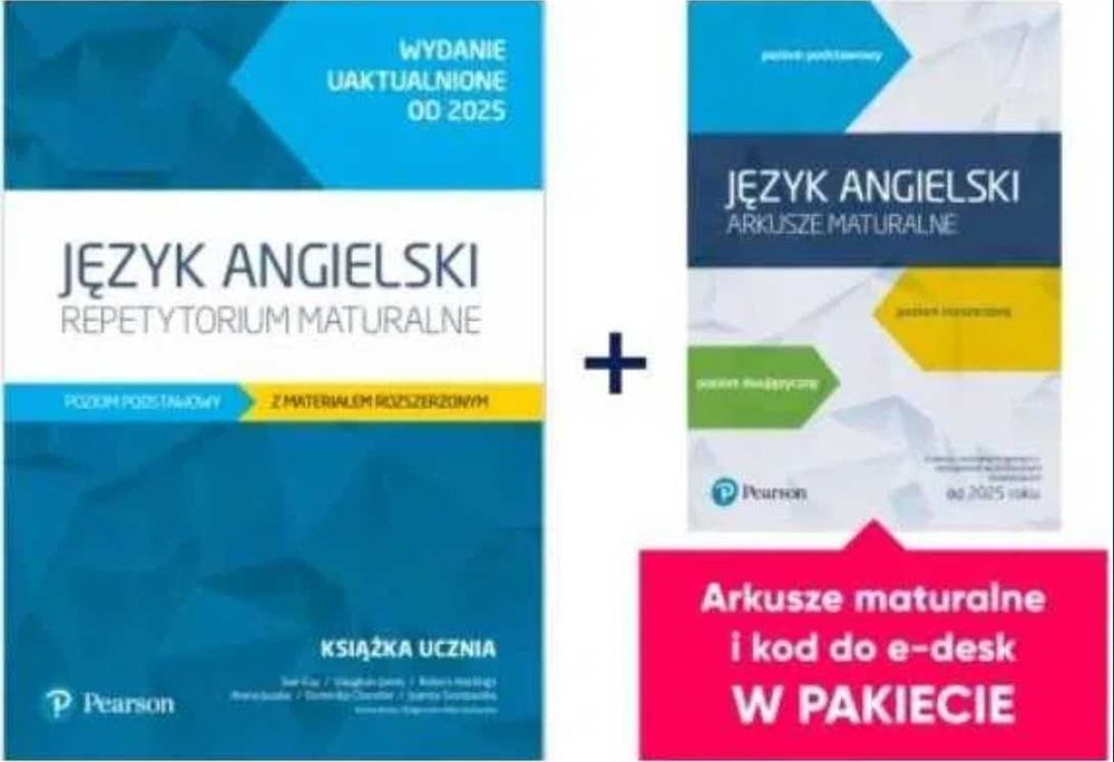 Outlet/Język angielski Repetytorium maturalne ZP Arkusze Pearson 2025