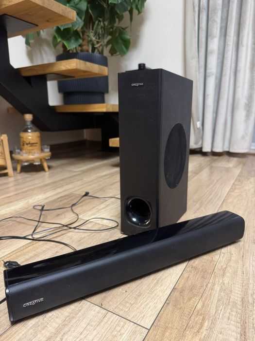 Soundbar Creative Stage 2.1 Subwoofer Bluetoot TV
