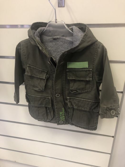 Kurtka parka bawelniana roz 12-18 msc 80 cm firmy „early days”