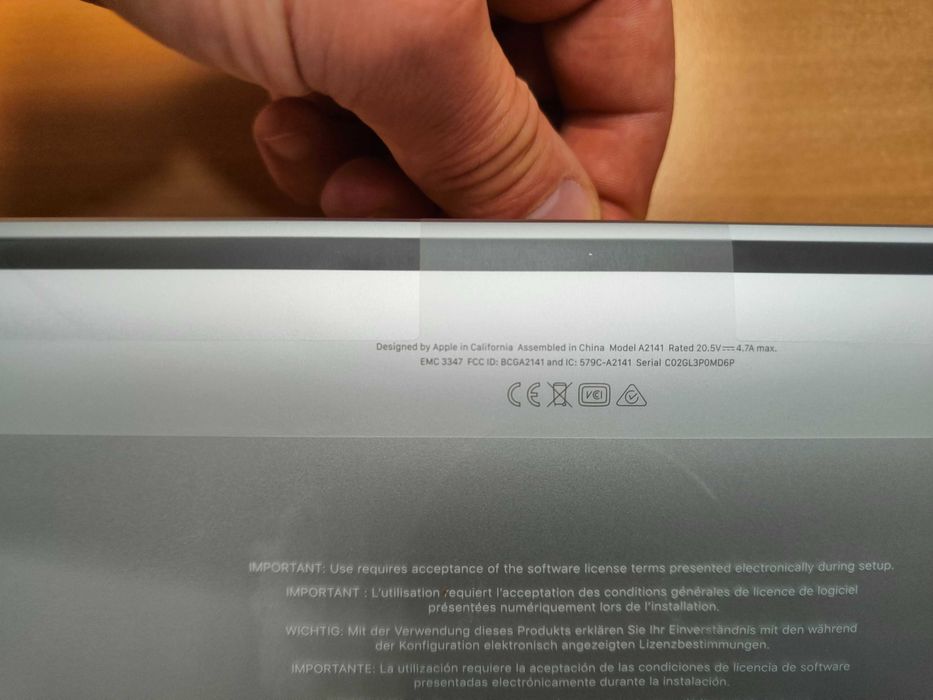 Новий MacBook Pro MVVL2 16-inch 512GB Silver