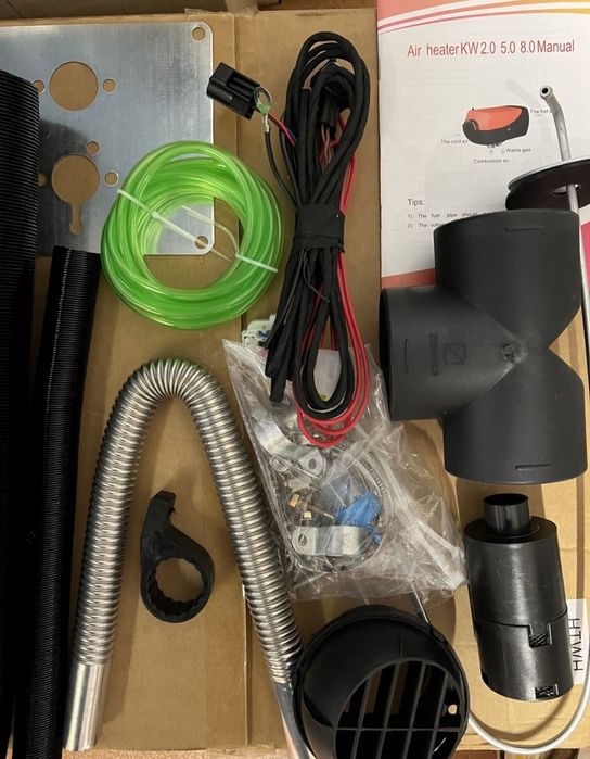 Автономный отопитель на Nissan leaf