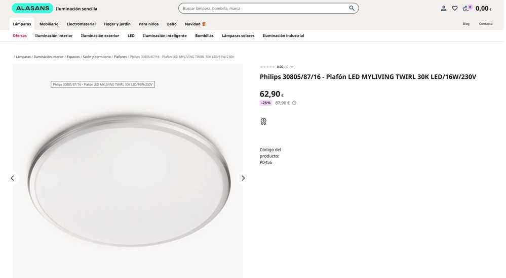 Philips myliving twirly candeeiro plafond led