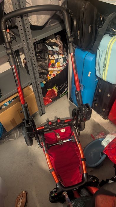 Conjunto Carro Bebé Jane Epic Vermelho