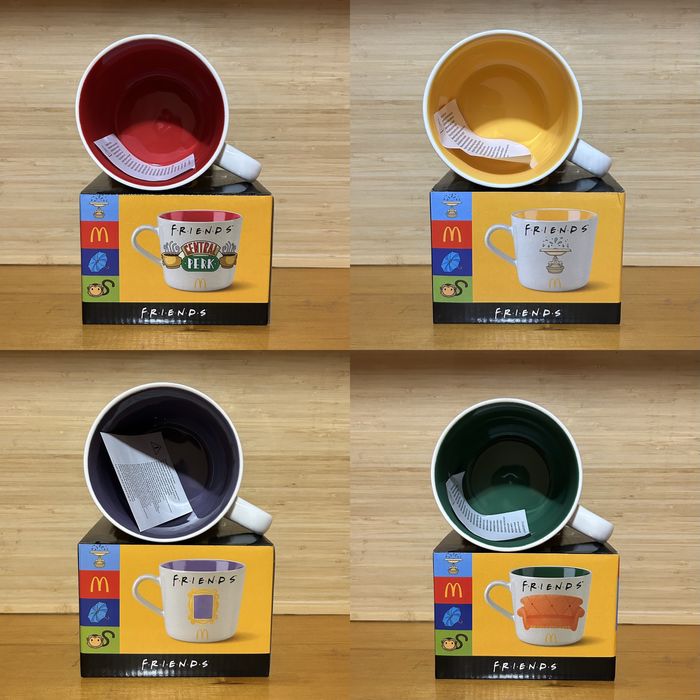 Чашки Макдональдз Друзі (Mcdonald’s Friends) 400 мл нові в упаковці