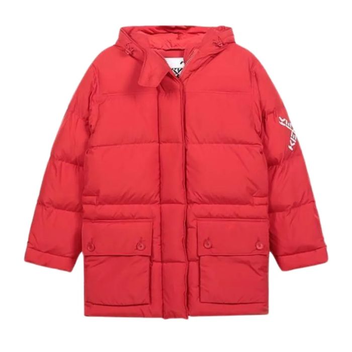 Зимова червона куртка Kenzo XS