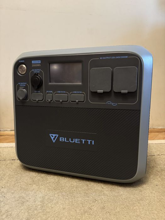 Bluetti AC200P + додаткова швидка зарядка