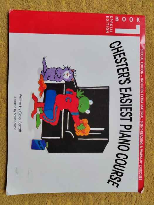 Livro curso de piano  Chester's Easiest Piano course Book 1