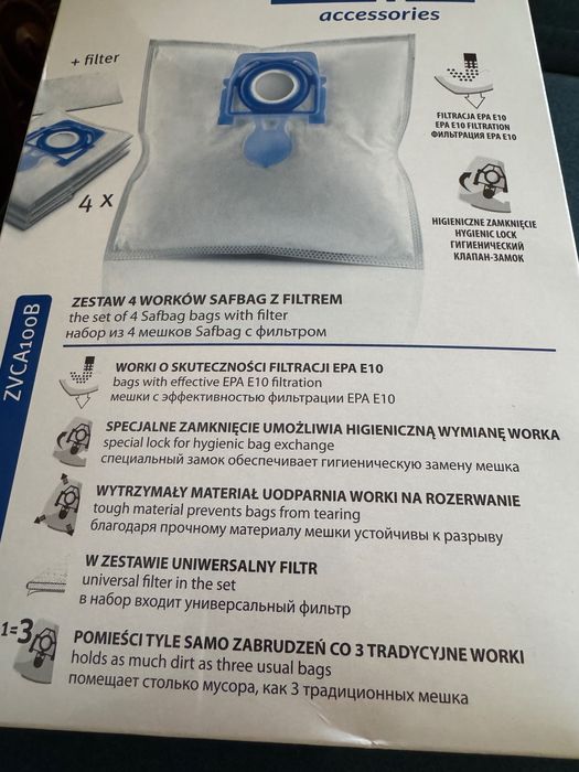 Oryginalne worki do odkurzacza Zelmer ZVCA100B