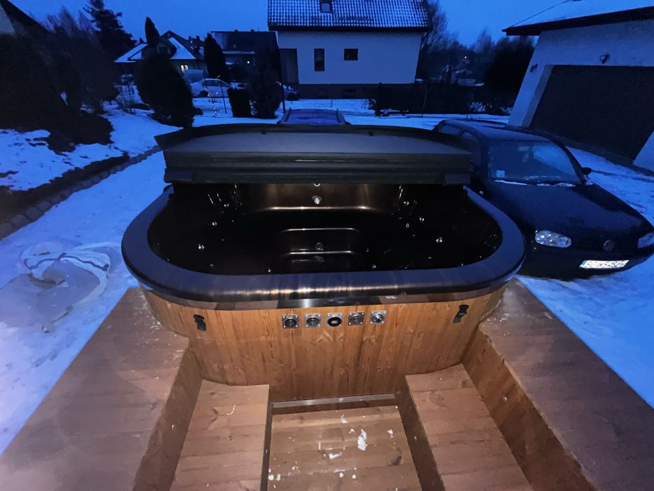 Mobilne SPA Jacuzzi Balia Ogrodowa Wynajem