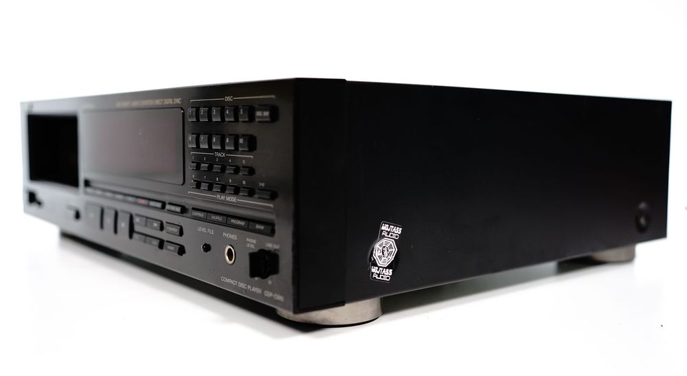 Zmieniarka na 10 CD SONY CDP-C910 + 3x BOX XA-10B (30 CD) DAC 16 BIT