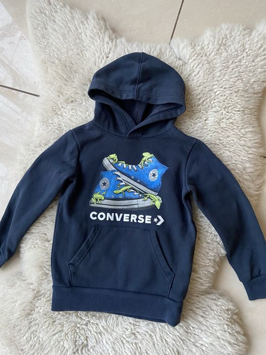 Bluza z kapturem chłopięca Converse rozm  98/104