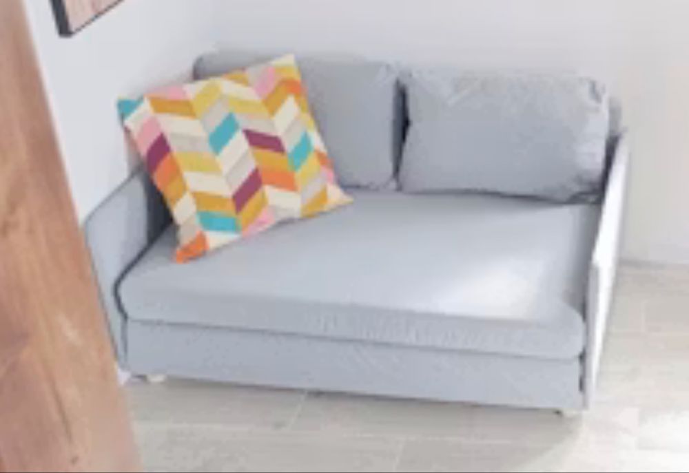 Sofa cama ikea cor cinzento