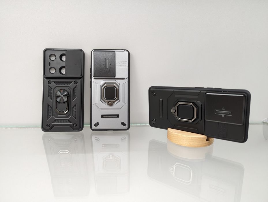 Xiaomi Redmi NOTE 13 Pro 4G любая модель Противоударный чехол с кольцо