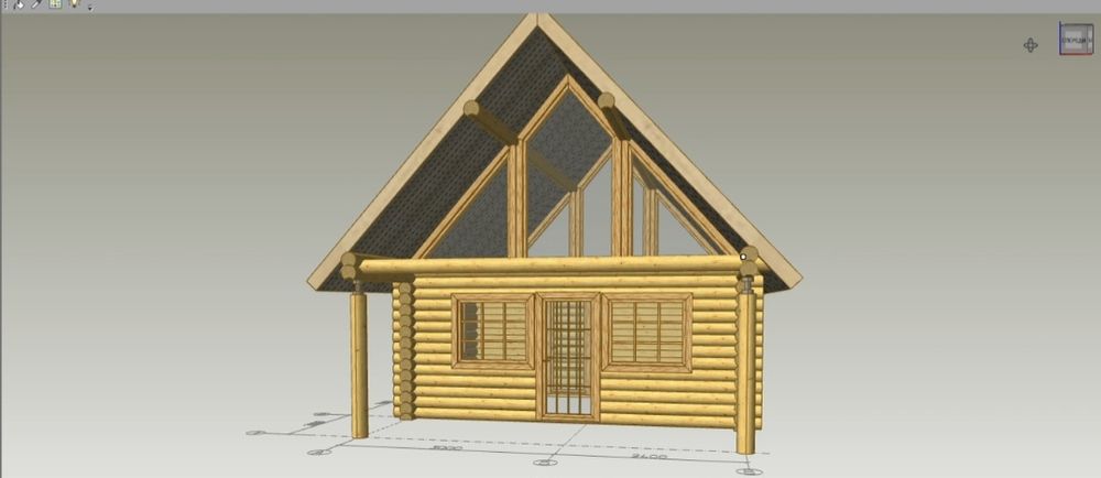 Продаю дерев'яну конструкцію зруб