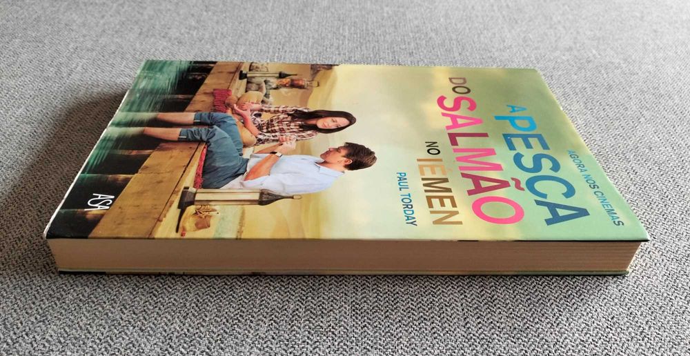 Livro "A pesca do Salmão no Iémen" Paul Torday