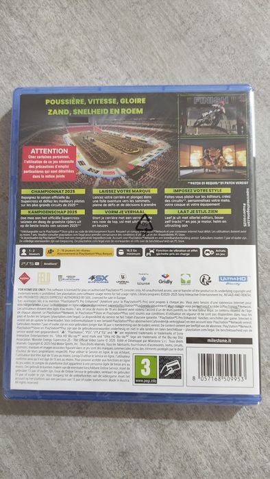Jogos PS5 Monster Energy Supercross 25 novo selado