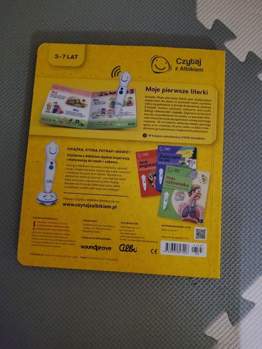 Czytaj z albikiem Moje pierwsze literki
