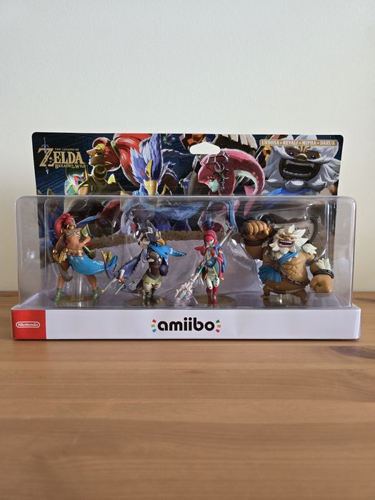 Amiibo - The Champions - The Legend of Zelda Breath of the Wild novos