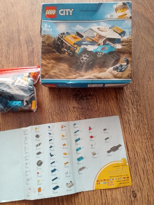 Zestaw klocków LEGO city 60218