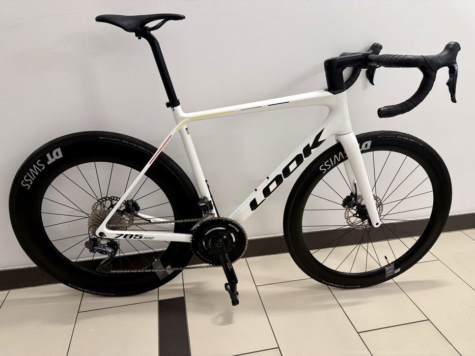 Look 785 HUEZ - rozmiar M, Ultegra Di2, pomiar mocy Rotor, DT SWISS