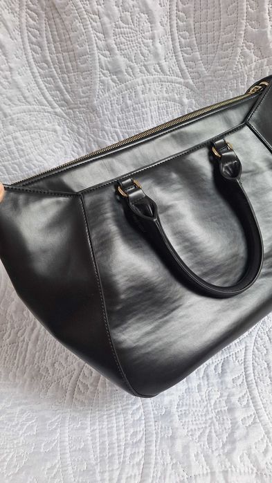 Shopper bag/torebka na ramię/do ręki Zara czarna