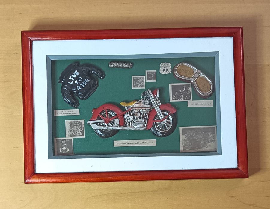 Quadro motard época 1936