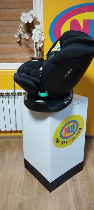 Nowy fotelik samochodowy ISOFIX obrotowy I-Size do 150 cm